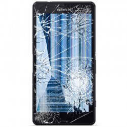 [Réparation] Bloc Avant ORIGINAL Noir - SONY Xperia Z3 Compact - D5803 / D5833