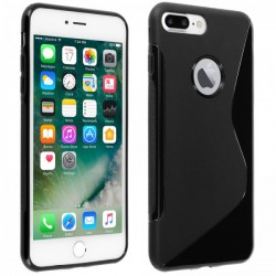 Coque Silicone S-Line Noire - iPhone 7 Plus / iPhone 8 Plus