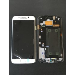 Bloc Avant ORIGINAL Blanc - SAMSUNG Galaxy S6 Edge - G925F