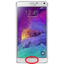 [Réparation] Nappe de Bouton HOME ORIGINALE - SAMSUNG Galaxy NOTE 4 - N910A / N910C / N910F à Caen