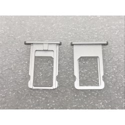 Tiroir de carte sim ORIGINAL - iPhone 6 Argent