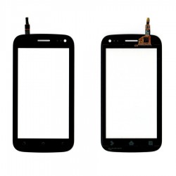 Vitre Tactile Noire + Adhésifs - WIKO CINK King