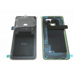 Vitre Arrière ORIGINALE Noire Carbone - SAMSUNG Galaxy A8 2018 / SM-A530F/DS