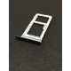 Tiroir de carte double SIM et carte SD Noir Carbone ORIGINAL pour SAMSUNG Galaxy S9+ - G965F - Présentation vue avant