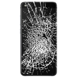 [Réparation] Vitre Arrière ORIGINALE Noire avec Lecteur d'empreinte - HUAWEI P10 Lite à Caen