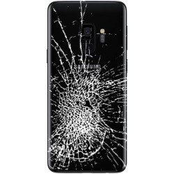 [Réparation] Vitre Arrière ORIGINALE Noire Carbone - SAMSUNG Galaxy S9 / SM-G960F Simple SIM à Caen