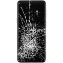 [Réparation] Vitre Arrière ORIGINALE Noire Carbone - SAMSUNG Galaxy S9 / SM-G960F
