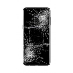 [Réparation] Vitre Arrière ORIGINALE Noire Carbone - SAMSUNG Galaxy A8 2018 / SM-A530F Simple SIM à Caen