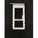 Tiroir de carte double SIM et carte SD Bleu Corail ORIGINAL pour SAMSUNG Galaxy S9+ - G965F