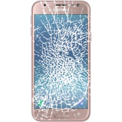 [Réparation] Bloc Avant ORIGINAL Rose - SAMSUNG Galaxy J3 2017 / SM-J330F / SM-J330FN / SM-J330/DS à Caen
