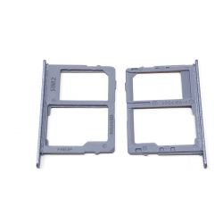 Tiroir de carte sim et carte SD Violet ORIGINAL - SAMSUNG Galaxy A6 2018 / SM-A600FN/DS - A6+ 2018 / SM-A605FN/DS - Présentation