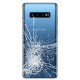 [Réparation] Vitre arrière ORIGINALE Bleue Prisme pour SAMSUNG Galaxy S10+ - G975F