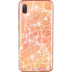 [Réparation] Vitre arrière ORIGINALE Corail pour SAMSUNG Galaxy A40 - A405F à Caen