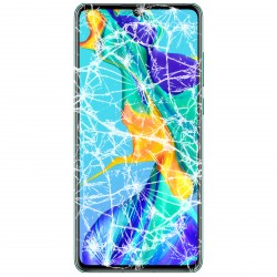 [Réparation] Bloc écran complet ORIGINAL Bleu Aurore pour HUAWEI P30 à Caen