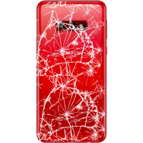 [Réparation] Vitre arrière ORIGINALE Rouge Cardinal pour SAMSUNG Galaxy S10e - G970F à Caen