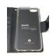 Housse de Protection Bravo Diary noire pour iPhone 6 ou iPhone 6S - Présentation de la coque intégrée en silicone