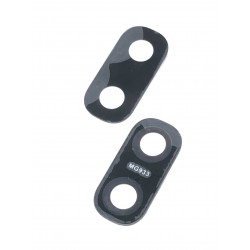 Vitre de caméra arrière ORIGINALE pour SAMSUNG Galaxy A10 - A105F - Présentation avant / arrière