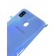 Vitre arrière ORIGINALE Bleue pour SAMSUNG Galaxy A40 - A405F - Présentation avant haut