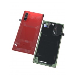 Vitre arrière ORIGINALE rouge pour SAMSUNG Galaxy Note10 - N970F