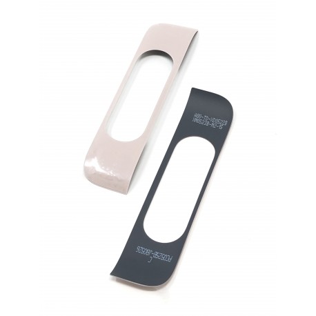 Cache arrière du slide ORIGINALE or rose pour SAMSUNG Galaxy A80 - A805F - Présentation avant / arrière