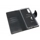 Housse de protection Bravo Diary noire pour SAMSUNG Galaxy A50 - A505F - Présentation intérieur