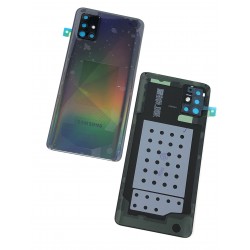 Vitre arrière ORIGINALE Noir Prismatique pour SAMSUNG Galaxy A51 - A515F