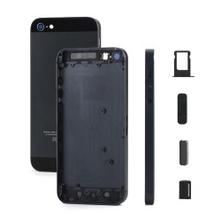 Châssis / Coque Arrière Noire - iPhone 5
