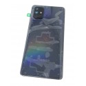 Vitre arrière ORIGINALE Noire Prismatique pour SAMSUNG Galaxy A71 - A715F