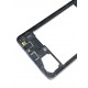 Châssis intermédiaire ORIGINAL avec contour Noir Prismatique pour SAMSUNG Galaxy A71 - A715F - Présentation intérieure bas