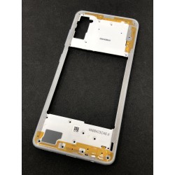 Châssis intermédiaire ORIGINAL avec contour Blanc Prismatique pour SAMSUNG Galaxy A41 - A415F - Présentation extérieure