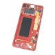 Bloc écran complet ORIGINAL Rouge Cardinal pour SAMSUNG Galaxy S10 - G973F - Présentation arrière
