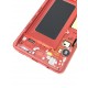 Bloc écran complet ORIGINAL Rouge Cardinal pour SAMSUNG Galaxy S10 - G973F - Présentation arrière bas