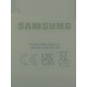 Vitre arrière ORIGINALE Jaune pour SAMSUNG Galaxy A54 5G - A546B - Présentation de la sérigraphie