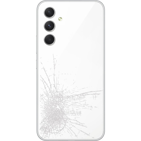 [Réparation] Vitre arrière ORIGINALE Blanche pour SAMSUNG Galaxy A54 5G - A546B à Caen