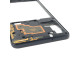 Châssis intermédiaire ORIGINAL avec contour Noir Prismatique pour SAMSUNG Galaxy A21s - A217F - Présentation châssis en haut