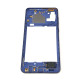 Châssis intermédiaire ORIGINAL avec contour Bleu Prismatique pour SAMSUNG Galaxy A21s - A217F - Présentation arrière
