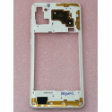 Châssis intermédiaire ORIGINAL avec contour Blanc Prismatique pour SAMSUNG Galaxy A21s - A217F
