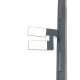 Vitre tactile de qualité supérieure Noire avec adhésifs pour iPad 7 ou iPad 8 - Présentation dessus des connecteurs