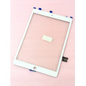 Vitre tactile de qualité supérieure Blanche avec adhésifs pour iPad 7 ou iPad 8