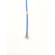 Câble antenne coaxial CBF Bleu ORIGINAL pour SAMSUNG Galaxy A33 5G - A336B - Présentation dessous du connecteur