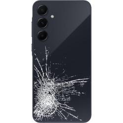 [Réparation] Vitre arrière ORIGINALE Noire pour SAMSUNG Galaxy A55 5G - A556B à Caen