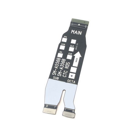Nappe de liaison connecteur de charge / écran vers CM ORIGINALE pour SAMSUNG Galaxy A35 5G / A55 5G - Présentation dessus