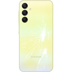 [Réparation] Vitre arrière ORIGINALE Lime pour SAMSUNG Galaxy A25 5G - A256B à Caen