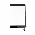 Vitre tactile de qualité supérieure noire pour iPad Mini ou iPad Mini 2