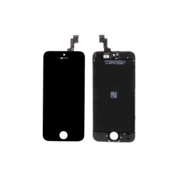 Bloc écran noir de qualité supérieure pour iPhone 5S ou iPhone SE - Présentation avant / arrière