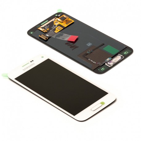 Bloc Avant ORIGINAL Blanc - SAMSUNG Galaxy S5 Mini - G800F