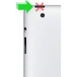 [Réparation] Nappe de Bouton POWER / Volume / Vibreur - iPad 4 à Caen