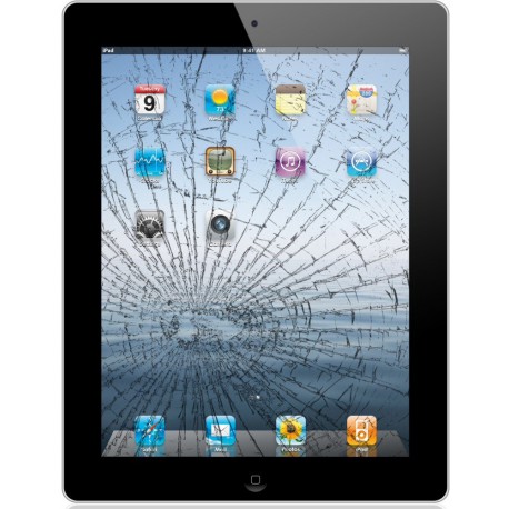 [Réparation] Vitre tactile de qualité supérieure noire pour iPad Mini 2 à Caen