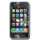 [Réparation] Vitre Tactile Noire + Adhésifs - iPhone 3G