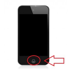 [Réparation] Bouton HOME ORIGINAL Noir - iPod Touch 4 à Caen